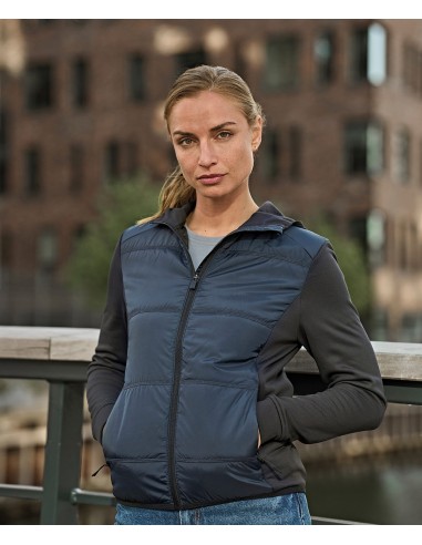TEE-9113-Womens Hybrid-Stretch Hooded Jacket